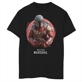 Boys 6-20 Star Wars: The Mandalorian Season 2 Mos Pelgo Marshal Graphic Tee