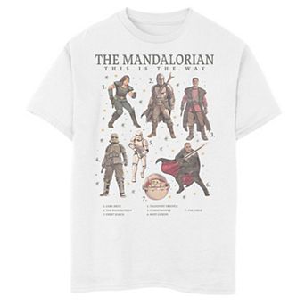 Boys 6-20 Star Wars: The Mandalorian This Is The Way Textbook Graphic Tee