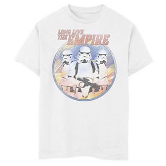 Boys 8-20 Star Wars: The Mandalorian Stormtroopers Long Live Graphic Tee