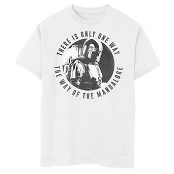 Boys 6-20 Star Wars The Mandalorian Down Graphic Tee