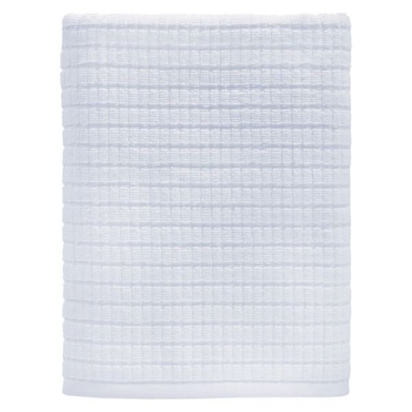 Sonoma Goods For Life® Grid Texture Towels - White (HAND TOWEL)