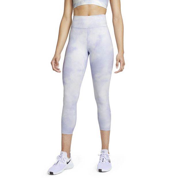 Women's Nike One Icon Clash Cropped Leggings