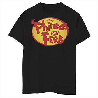 Disney's Phineas & Ferb Boys 8-20 Oval Logo Graphic Tee