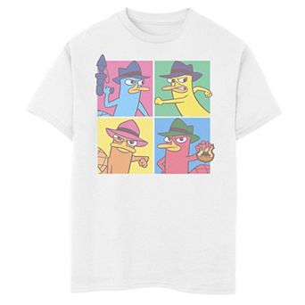 Disney's Phineas & Ferb Boys 8-20 Agent P Pop Box Up Graphic Tee