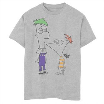 Disney's Phineas & Ferb Boys 8-20 Boys Of Summer Graphic Tee