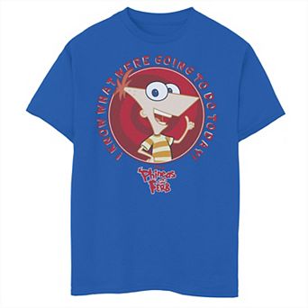 Disney's Phineas & Ferb Boys 8-20 Phineas Do Today Graphic Tee