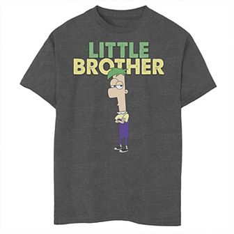 Disney's Phineas & Ferb Boys 8-20 The Green Brother Graphic Tee