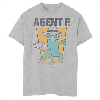 Disney's Phineas & Ferb Boys 8-20 Agent P Poster Graphic Tee