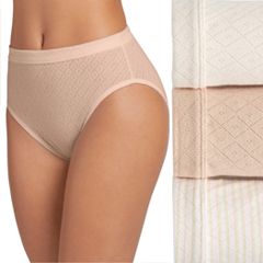 Jockey Women's Underwear Elance Breathe French Cut - 3 Pack, Clear