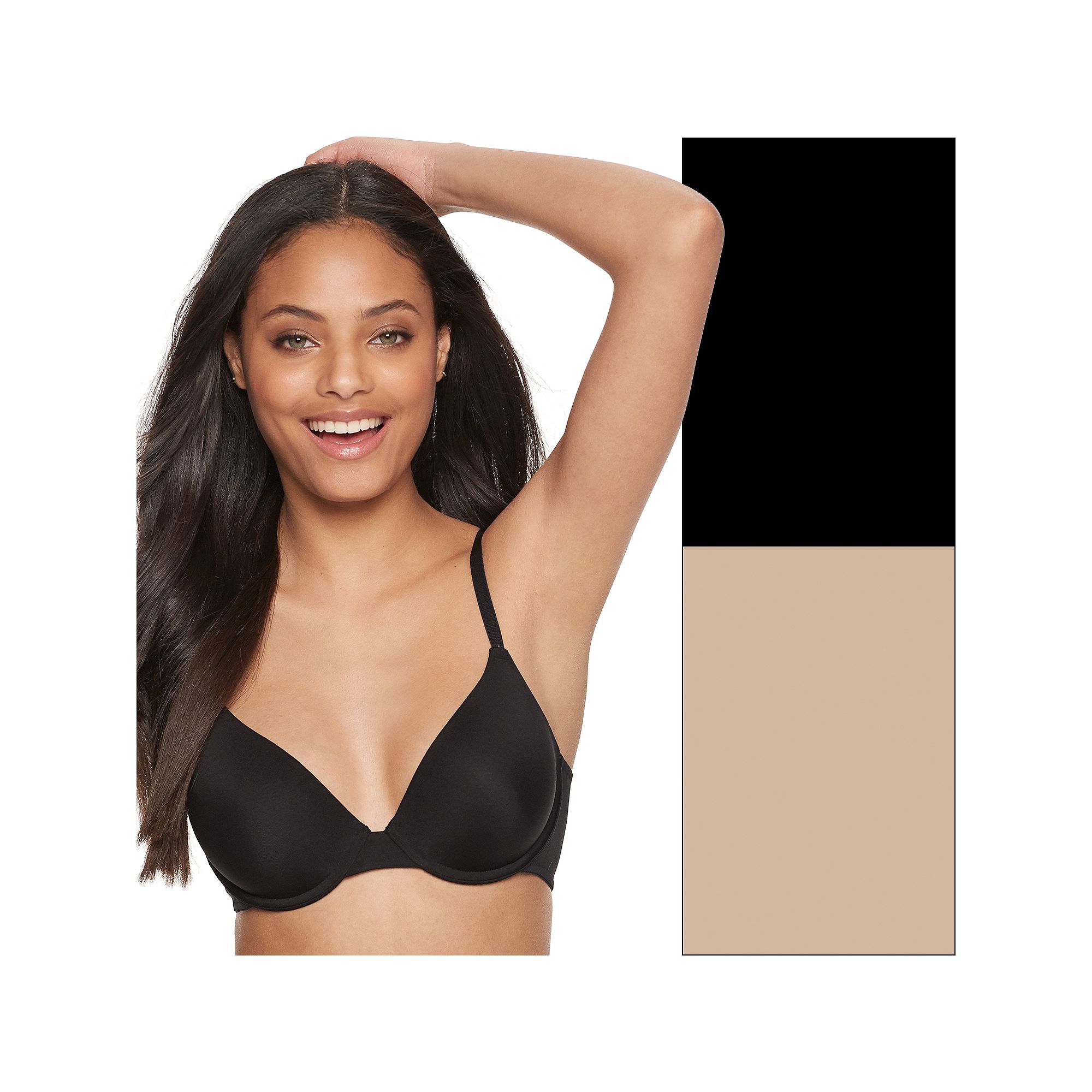 Juniors SO® 2-Pack Lightly Lined Convertible T-Shirt Bra SO51-001, Girls