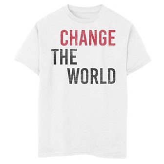 Boys 8-20 Fifth Sun Change The World Graphic Tee