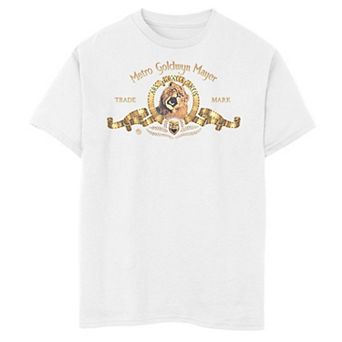 Boys 8-20 Mgm Logo Golden Mgm Logo Graphic Tee