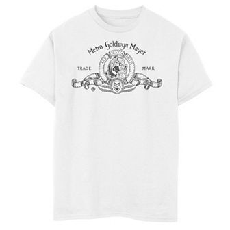 Boys 8-20 Mgm Logo Outlined Mgm Logo Graphic Tee