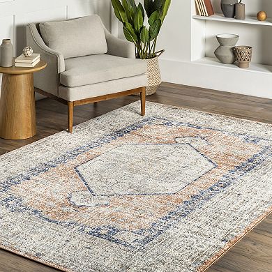 nuLOOM Vintage Jacquie Floral Rug