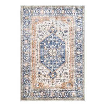 nuLOOM Vintage Jacquie Floral Rug