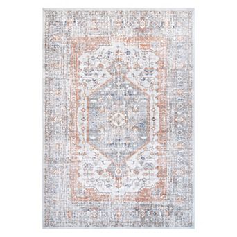 nuLOOM Vintage Jacquie Floral Rug