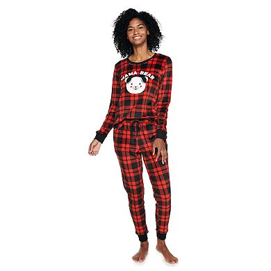 Women's Jammies For Your Families® Cool Bear Pajama Set by Cuddl Duds®