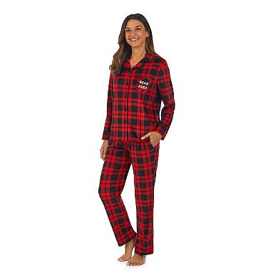 Women's Jammies For Your Families® Cool Bear Plaid Pajama Set by Cuddl Duds®