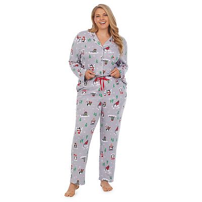 Plus size penguin pajamas deals