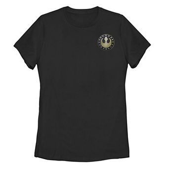 Juniors Star Wars: The Mandalorian Rebel Emblem Tee