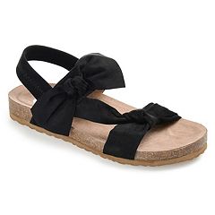 Black Flat Sandals For Women Kohl s