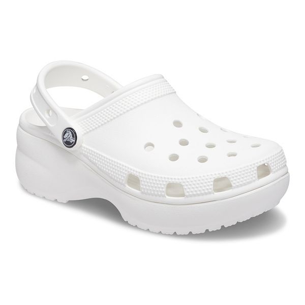 Platform crocs knock store off