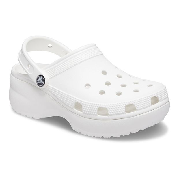 Big cheap platform crocs