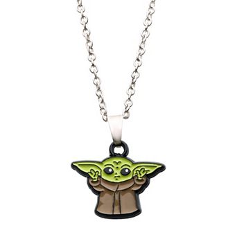 Star Wars The Mandalorian Grogu Pendant Necklace