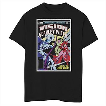 Boys 8-20 Marvel Vision & The Scarlet Witch Night Of The Living Druid Graphic Tee