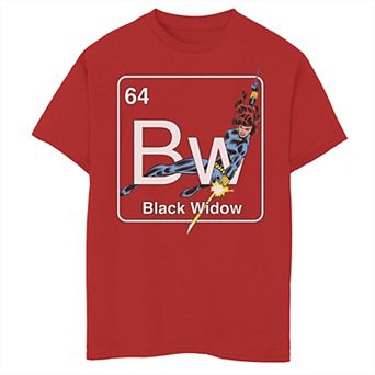 Boys 8-20 Marvel Avengers Black Widow Element Graphic Tee