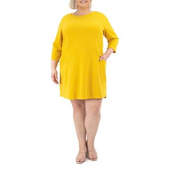 Women's Nina Leonard Solid Sheath Dress