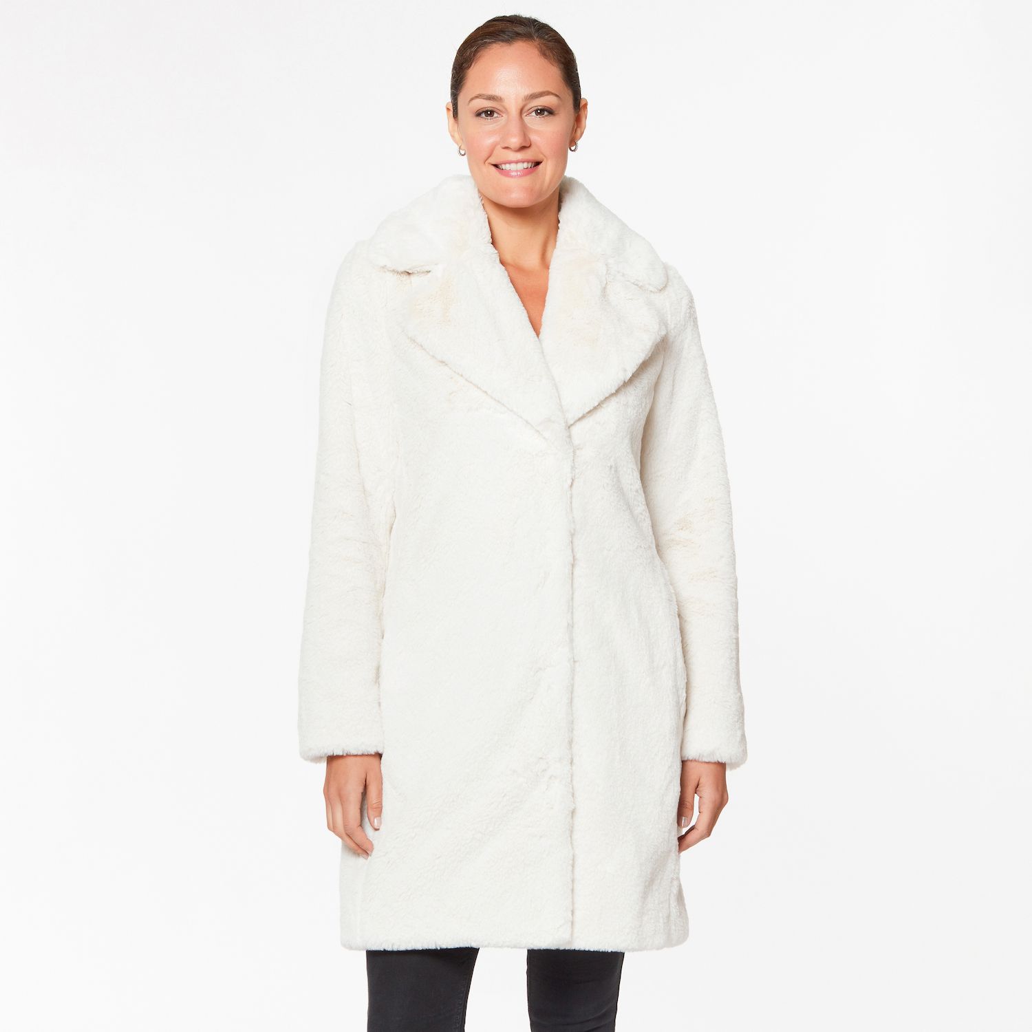 long teddy bear jacket with hood