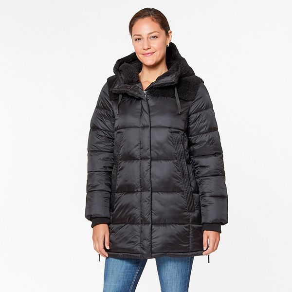 Kohls ladies hot sale puffer coats