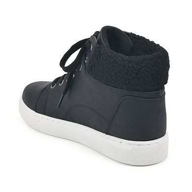Sonoma Goods For Life® Kinsleyy Women's Faux-Fur High Top Sneakers