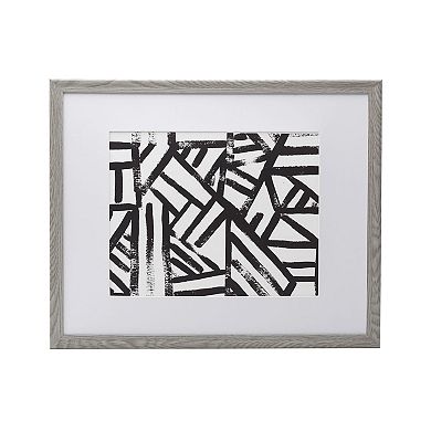 Melannco Gray Frame 2-piece Set