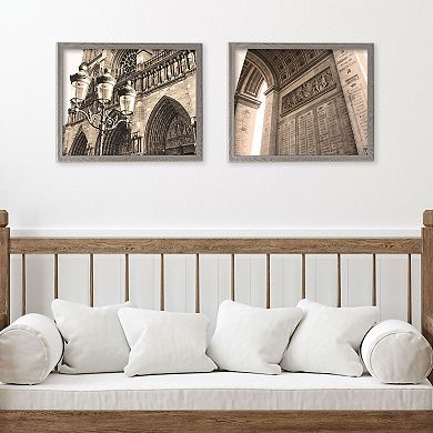 Melannco Gray Frame 2-piece Set