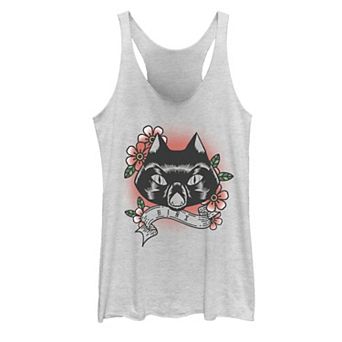 Disney's Hocus Pocus Binx Tattoo Juniors' Tank Top
