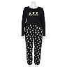 Plus Size Jammies For Your Families® Boo Crew Knit Pajama Set