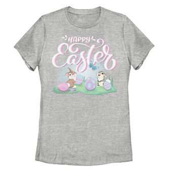 Juniors' Disney's Bambi Happy Easter Graphic Tee