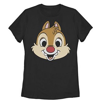 Juniors' Disney's Chip 'N Dale Dale Smile Graphic Tee