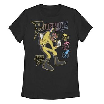 Juniors' Disney's A Goofy Movie Powerline Tour '95 Graphic Tee