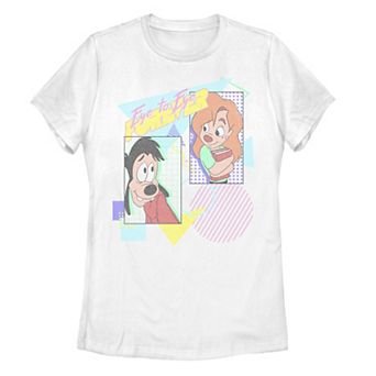 Juniors' Disney's A Goofy Movie Max & Roxanne Graphic Tee