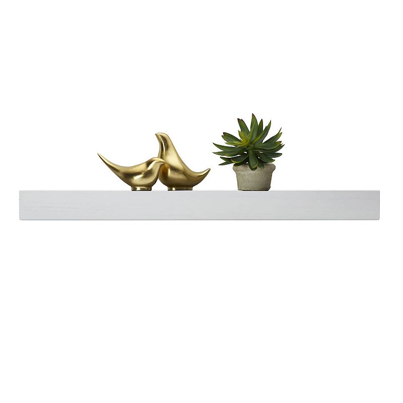 Mikasa Chunky Shelf With Pole Mount 36-Inch White