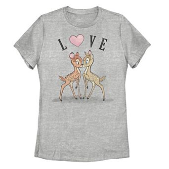 Disney's Bambi Love Juniors' Graphic Tee