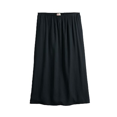 Juniors' SO® Simple Slit Midi Skirt