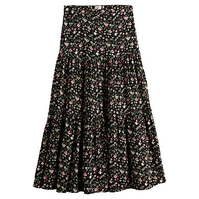 Juniors' SO® Double Tiered Maxi Skirt