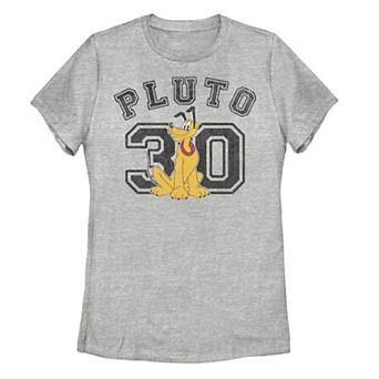Juniors' Disney's Pluto Varsity #30 Graphic Tee