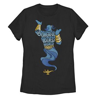 Juniors' Disney's Aladdin Live Action Powerful Genie Graphic Tee