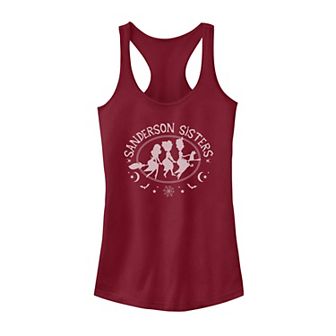 Juniors' Disney's Hocus Pocus Sanderson Sisters Logo Tank Top