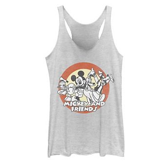 Juniors' Disney's Mickey Mouse and Friends Retro Group Tank Top